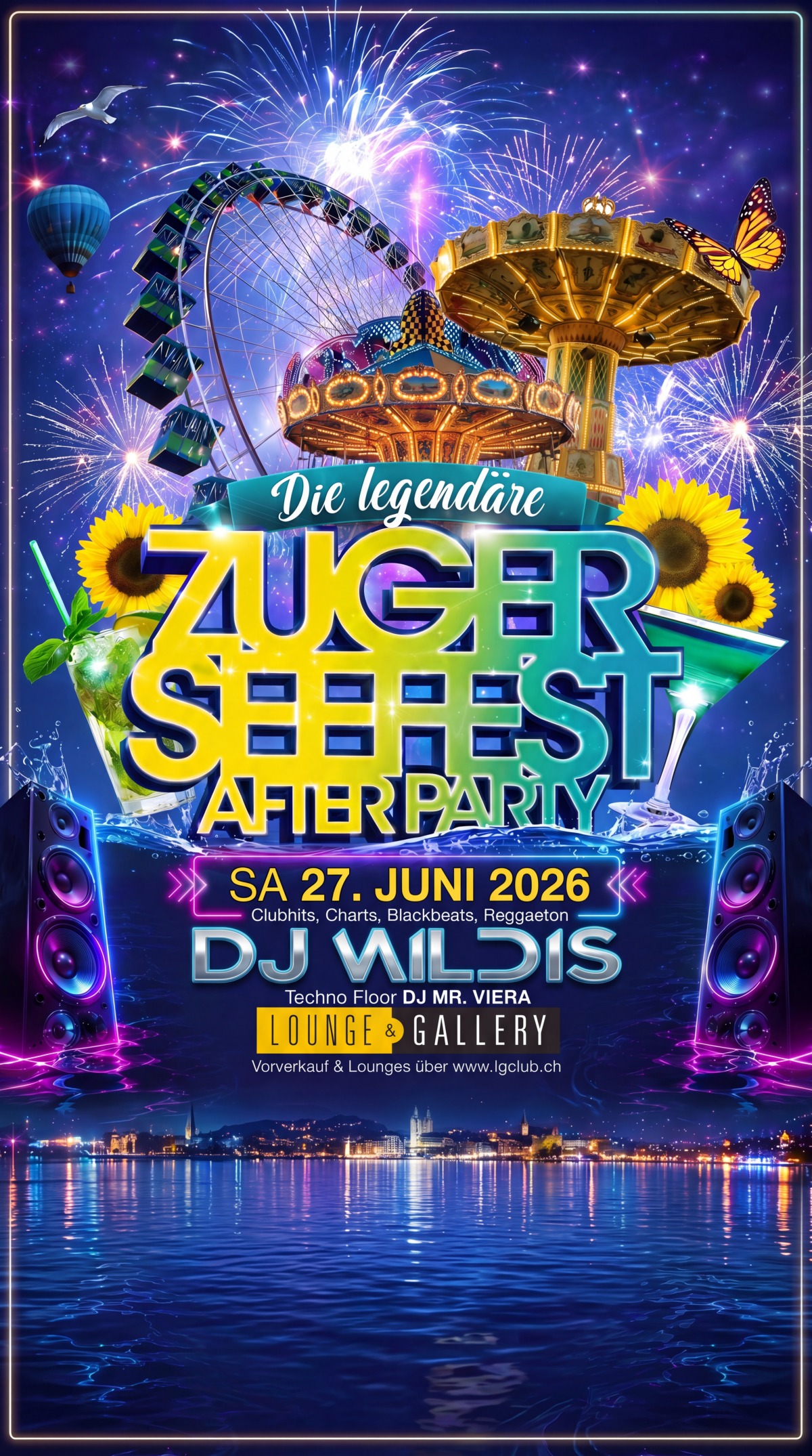 Flyer Zuger SEEfest Afterparty