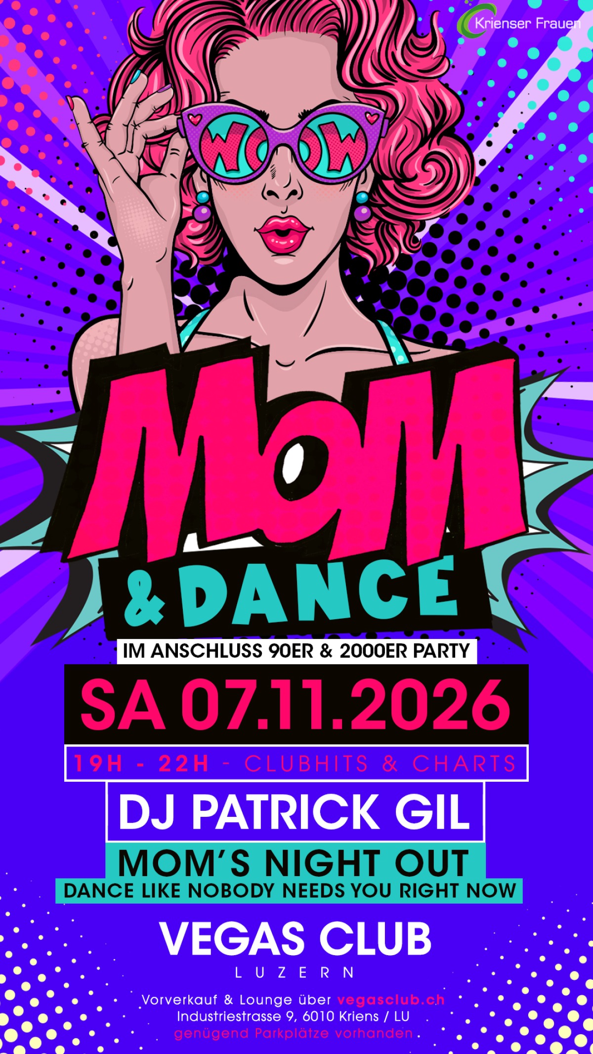 Flyer MOM & DANCE Luzern - Vol. 2