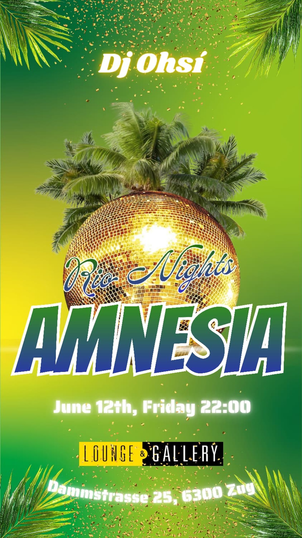 Flyer Amnesia - Rio Nights