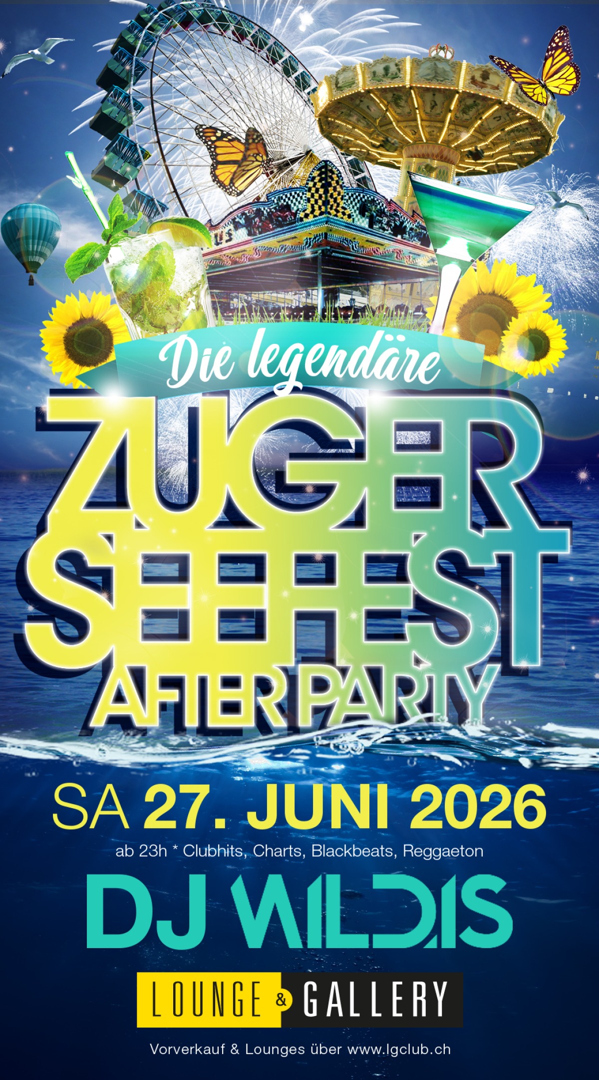 Flyer Zuger SEEfest Afterparty