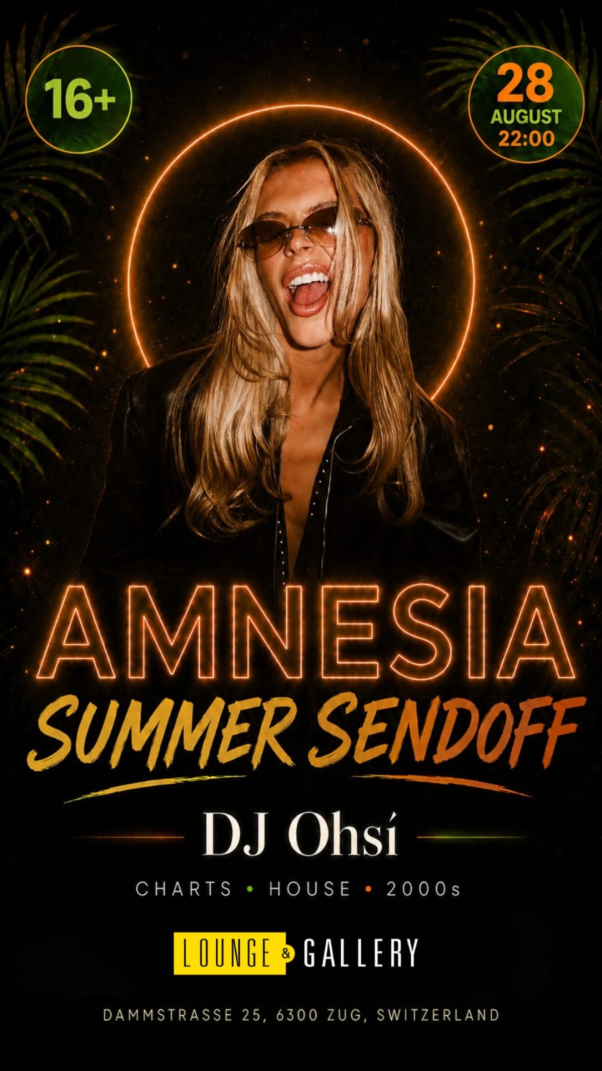 Flyer Amnesia - Summer Sendoff
